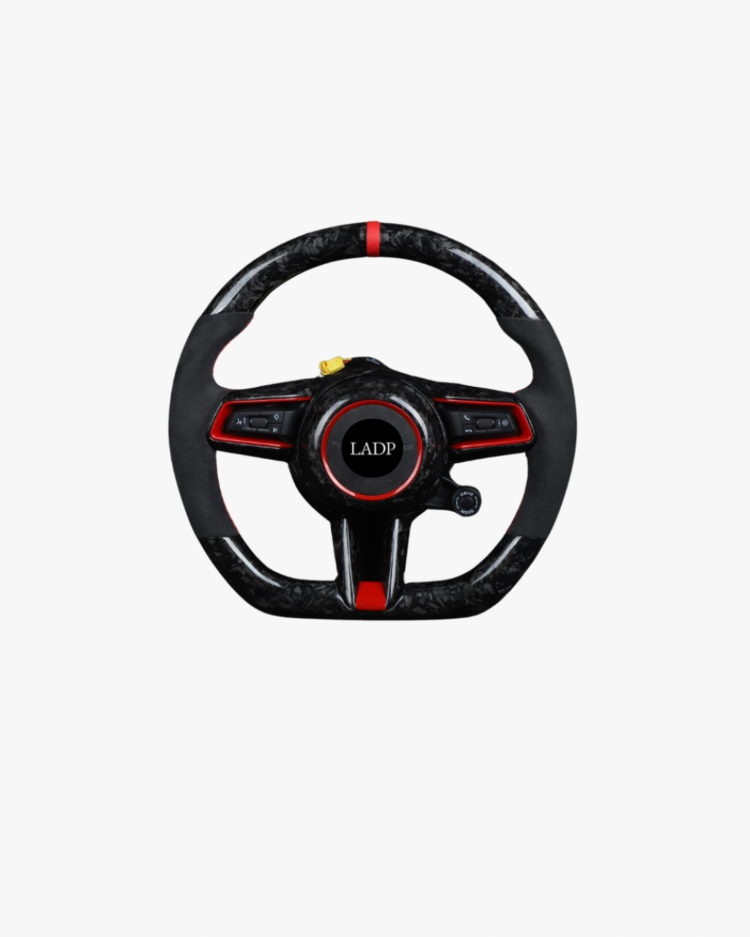 LADP Porsche Forged Carbon Performance Lenkrad – Red RS Edition