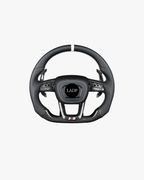 LADP Audi Carbon Lenkrad für A6 A7 Q5 Q7 usw. – Premium Echtcarbon Sportlenkrad