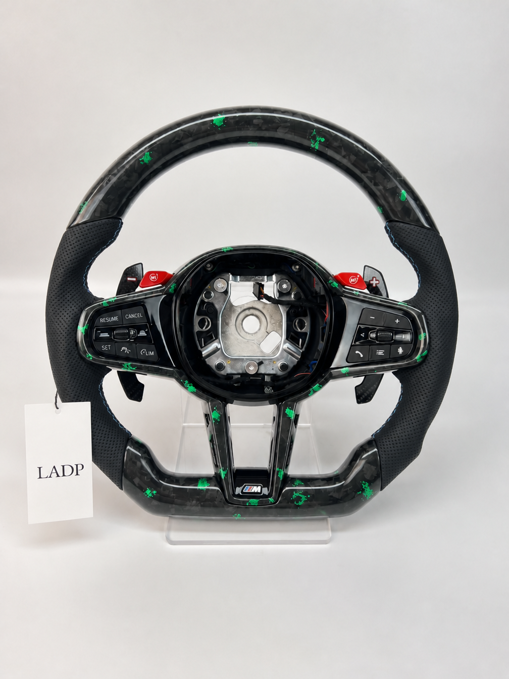BMW G20 G21 G22 G23 G26 LCI Facelift Carbon Lenkrad Grün Forged Carbon | LADP