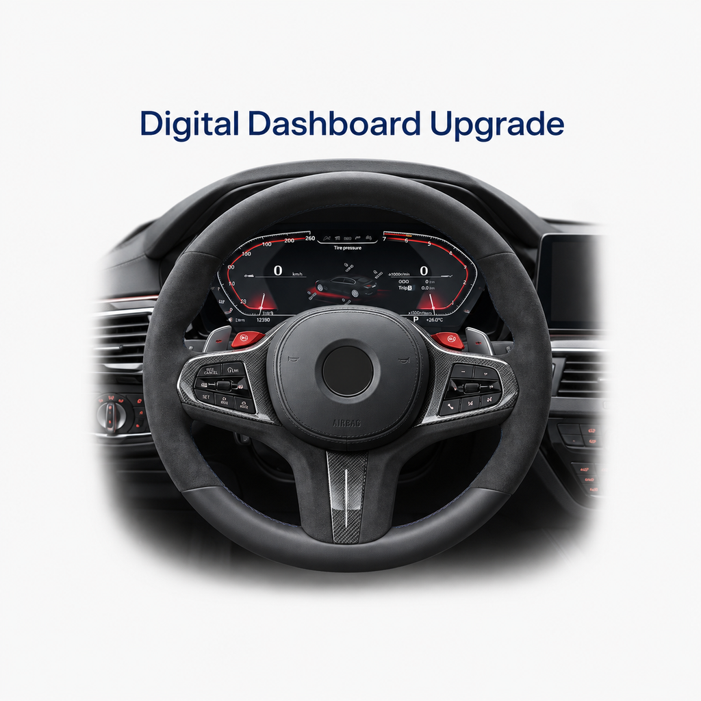 BMW 5/6/7 Series & X3/X4/X5/X6 Digital LCD Instrument Cluster | LADP