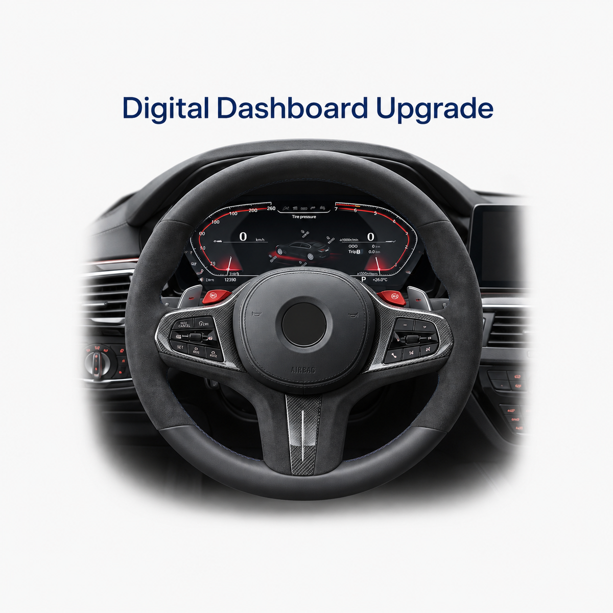 BMW 5/6/7 Series & X3/X4/X5/X6 Digital LCD Instrument Cluster | LADP