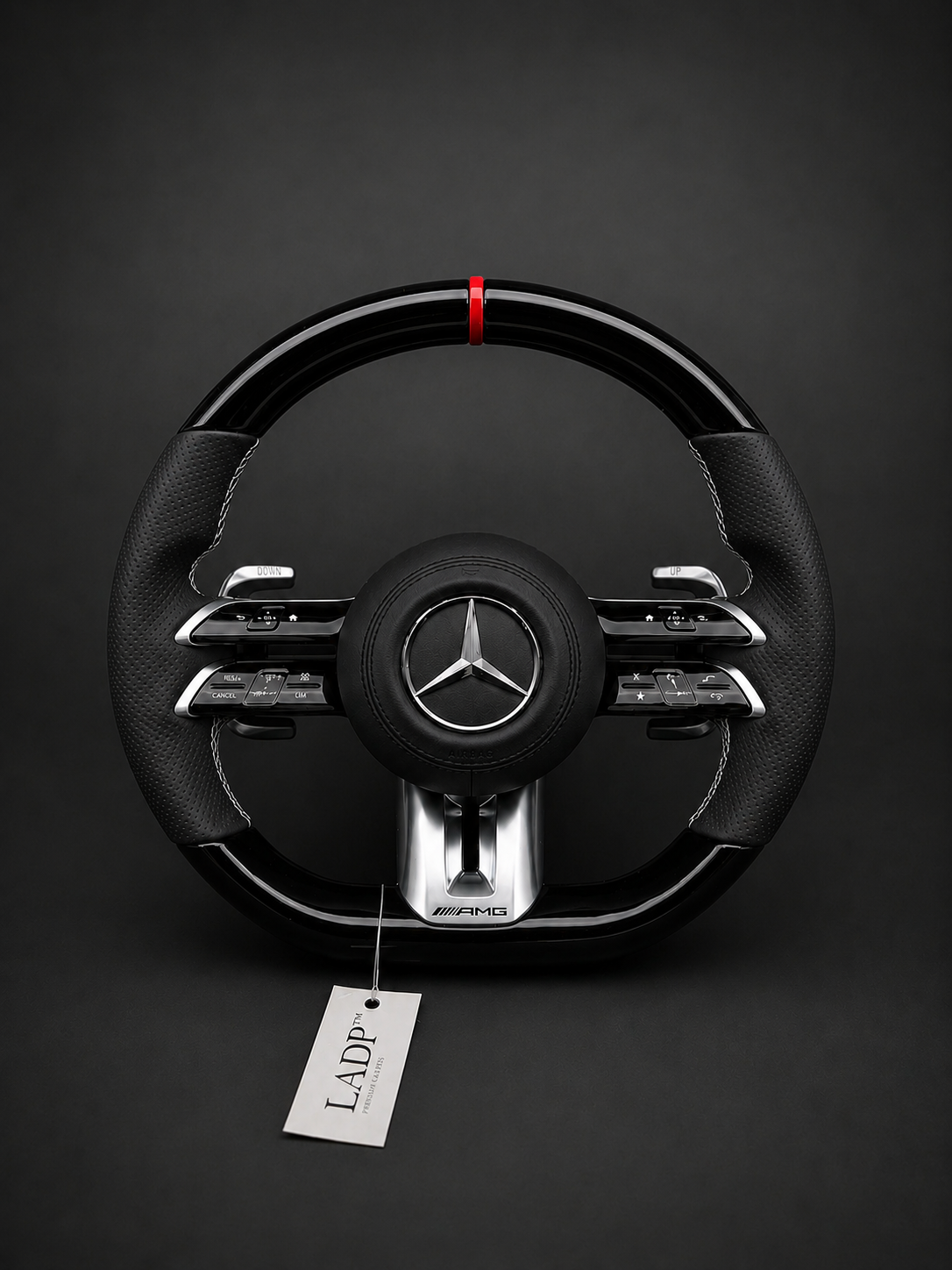 Mercedes AMG Steering Wheel Piano Black | LADP