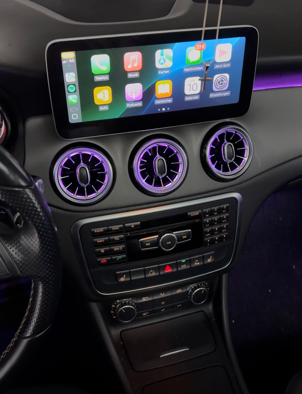 Mercedes Android 14 Display W176 W205 C117 X156 X253 | CarPlay & Android Auto – LADP