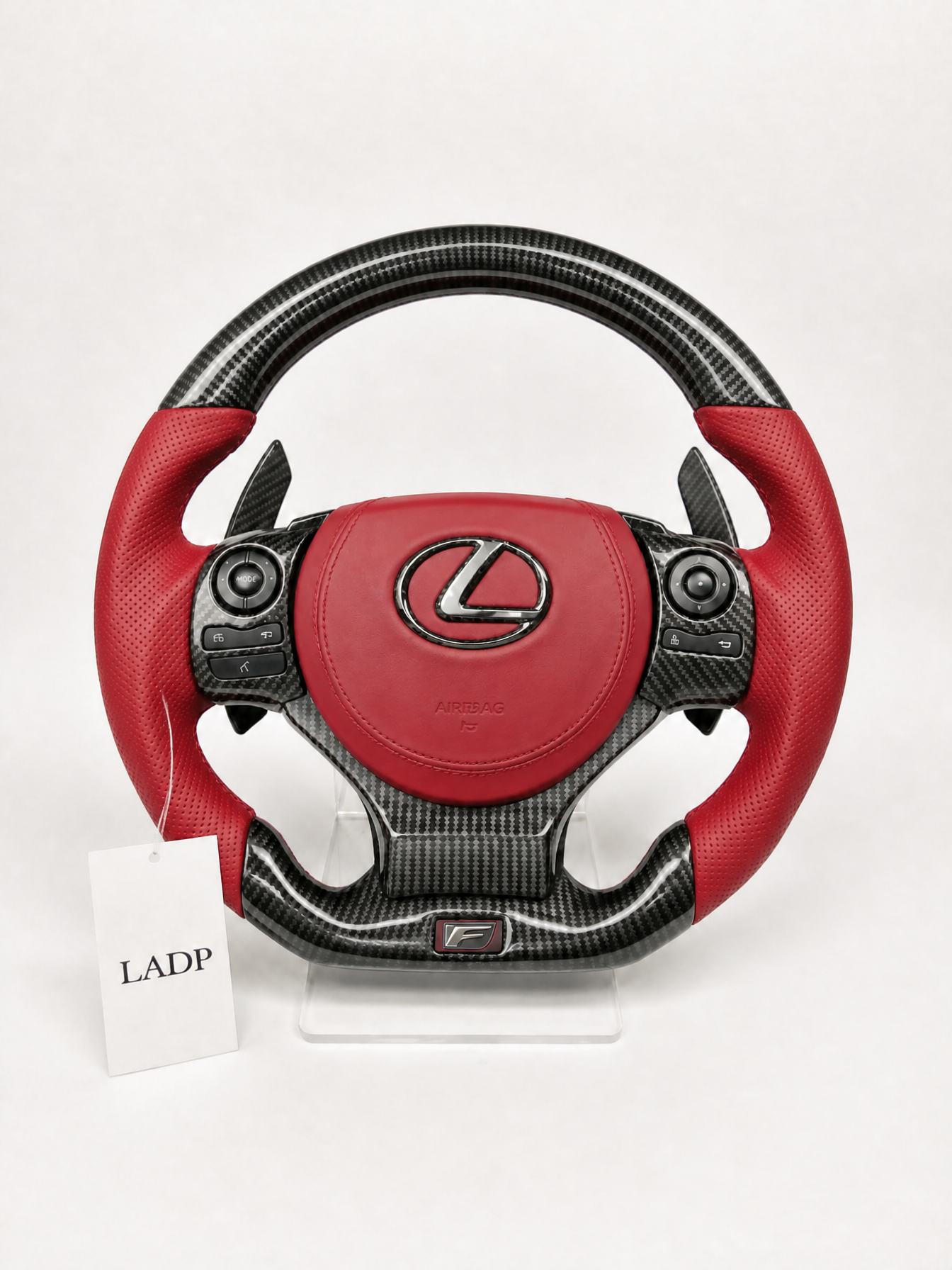 Lexus Performance Steering Wheel in Real Carbon Fiber | Motorsport Design | LADP