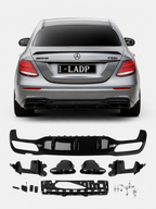 AMG diffuser for Mercedes W213 (2016–2020) – E63 Style for AMG Line models